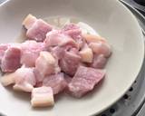 Pork rice wine stew recipe step 1 photo