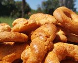 Φωτογραφία βήματος 3 της συνταγής 🐣🍃 Πασχαλινά κουλουράκια Σμυρνέικα με αλισίβα!!!🍃🐣