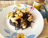 Foto del paso 4 de la receta: Pasta negra con sepia y olivada de arbequina