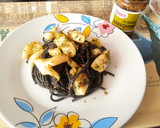 Foto del paso 4 de la receta: Pasta negra con sepia y olivada de arbequina