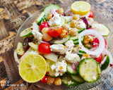 A picture of step 4 of Cucumber salad.