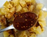 A picture of step 3 of Aloo Nimko Mix Plate.