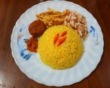 Foto langkah ke 4 dari resep 046. Nasi Kuning Sederhana.