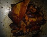 A picture of step 5 of Sambal terong.