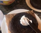 A picture of step 27 of Chocolate cake with whipped cream frosting.