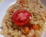 Foto langkah ke 8 dari resep Maccaroni Saus Keju With Mushroom and Carrot.