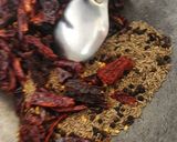 A picture of step 2 of Homemade Roasted Coriander & Cumin Seeds Powder - Roasted Dhaniya Jeera Powder.