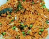 A picture of step 8 of Carrot Rice.