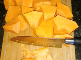 Crema de calabaza y zanahoria, fast and rápido