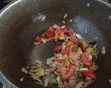 A picture of step 1 of Oats Upma.