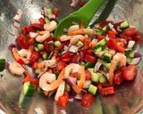 A picture of step 1 of Fresh & Easy Shrimp Salad with Lemon, Red Wine Vinegar, & Dill Dressing.