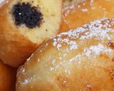 Mákkal - dióval töltött fánkok recept fázis 10 fotója
