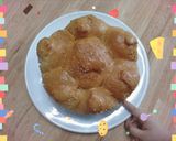 Hình bước làm 7 của món Bánh mỳ hoa cúc bằng nồi chiên không dầu