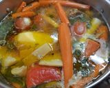 Tyúkhúsleves gazdagon recept fázis 5 fotója