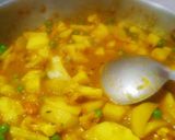 A picture of step 9 of Masala cauliflower.