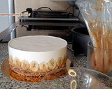 Foto del paso 20 de la receta: Tarta de Queso con Plátano y Dulce de Leche