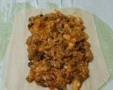 Foto del paso 7 de la receta: Empanada de bacalao y pasas