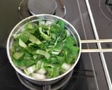 Hình bước làm 1 của món Bún chay