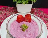 A picture of step 5 of Strawberry Srikhand.