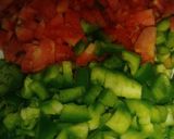 A picture of step 2 of Hot and sour soupe.