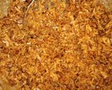 A picture of step 4 of Coconut flakes.