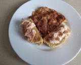 Foto del paso 1 de la receta: Torres de tortilla, butifarra y sol ensalada