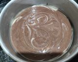 A picture of step 6 of Walnut marble cake.