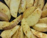 A picture of step 14 of Cocido Croquettes and Deluxe-Style Potato Wedges.