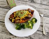 Foto del paso 5 de la receta: Boniato relleno de frijoles y guacamole