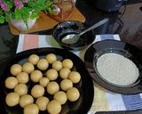 صورة لخطوة 3 من وصفة بسكويت السمسم التركي 🇹🇷 susamli kurabiye