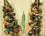 A picture of step 5 of Bhindi Fry.