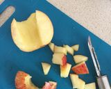 A picture of step 1 of Fruity Flapjack.