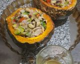 Foto del paso 5 de la receta: Zapallo relleno al microondas