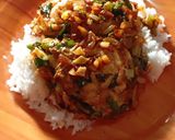 Foto langkah ke 1 dari resep Nasi telur ceplok viral kekinian.