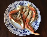A picture of step 1 of California Farm Crab Cakes.