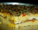 Foto del paso 5 de la receta: Pastel de polenta con carne picada y acelga