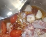 A picture of step 1 of Mutton Nihari.