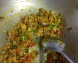 A picture of step 1 of Panner bhurji.