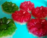 Foto langkah ke 8 dari resep Kue lapis mawar.