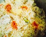 A picture of step 14 of Chicken pulao in my style.