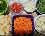 Foto langkah ke 1 dari resep Vegetable curry.