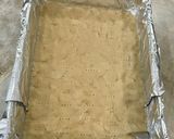 A picture of step 6 of Millionaire Shortbread.