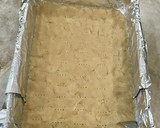 A picture of step 6 of Millionaire Shortbread.