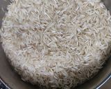 A picture of step 1 of Bombay Biryani.