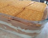Fehér csokis-nutellás-kekszes kanalas desszert recept fázis 9 fotója