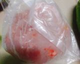 Hình bước làm 1 của món Khổ qua nhồi cá thác lát