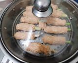 A picture of step 4 of Grilled Vegan Skewers with Banh Hoi Noodles.