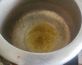 A picture of step 1 of Drumsticks sabzi.
