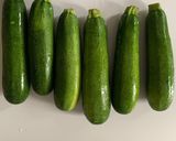 A picture of step 1 of Baked Stuffed Zucchini.