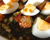 Foto del paso 7 de la receta: Alubias blancas con espinacas y un toque esquisto